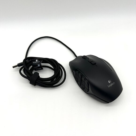 Logitech G600 MMO Gaming Mouse USB Laser Gaming Mouse - Picture 1 of 12